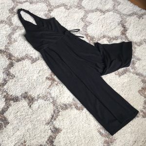 Black Halter Romper